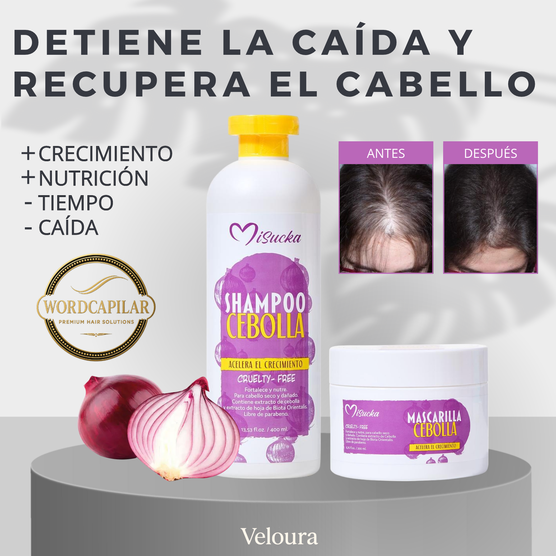 TRATAMIENTO CAPILAR DE CEBOLLA - ONIONPRO™