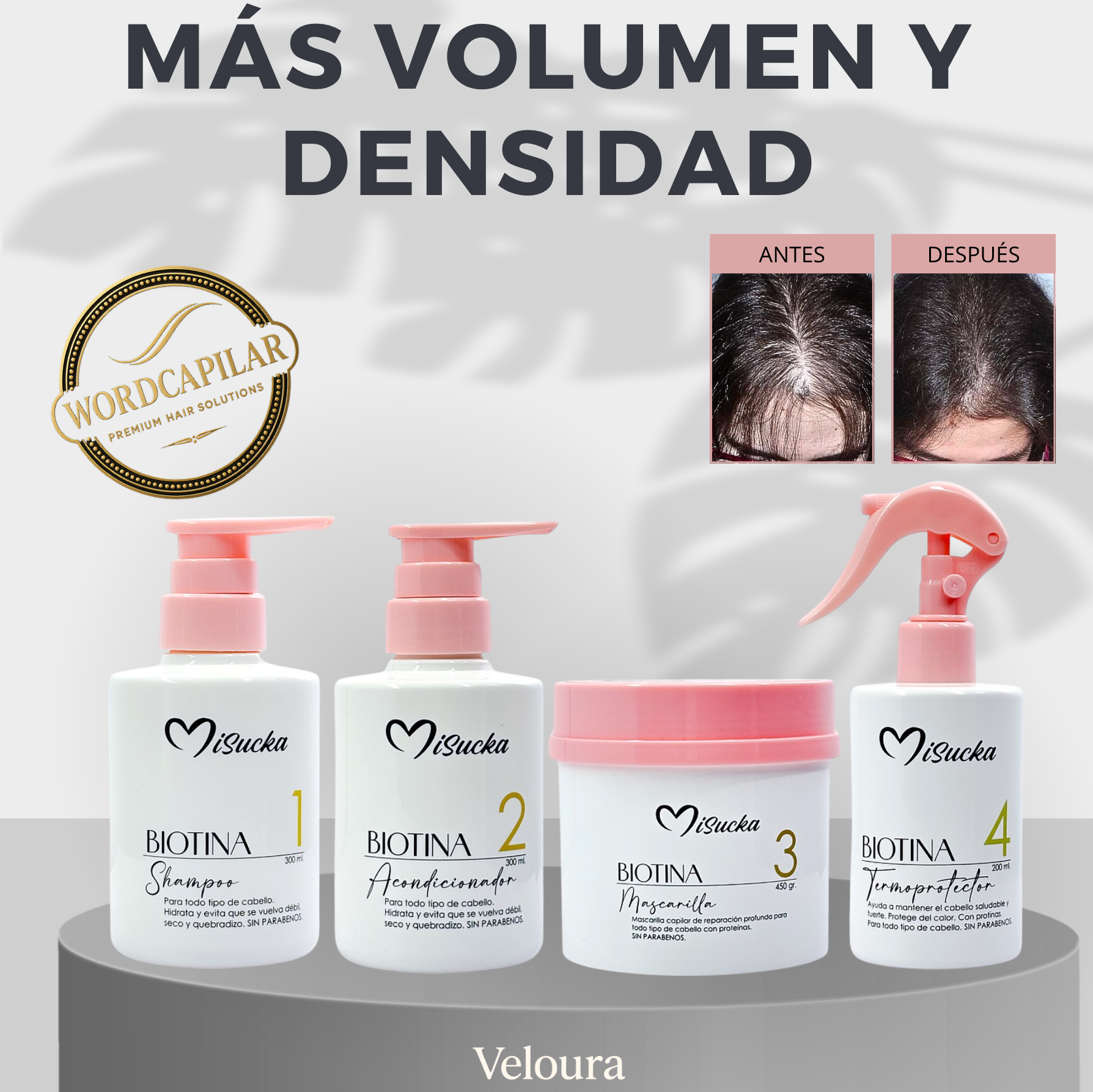 TRATAMIENTO CAPILAR 4 EN 1 DE BIOTINA - BIOPRO™